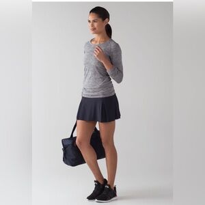 Lululemon Lost in Pace Skort - 8 Tall Navy